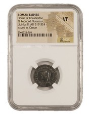 Ancient Roman Coin Licinius II AD 317-324 Bronze AE NGC VF Certified
