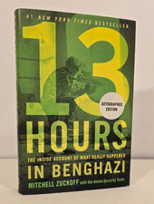 Product Image: 13 Hours by Mitchell Zuckoff, Signed First Edition Hardcover