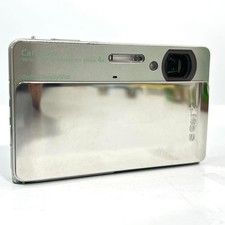 SONY Cyber Shot DSC-TX5 silver Digital Camera Used Japan Tested