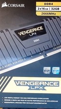 Corsair Vengeance LPX 32GB 2x16GB DDR4 DRAM 2666MHz PC4-21300 C16 Ram Memory