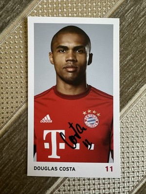 Douglas Costa FC Bayern München Autogramm AK original