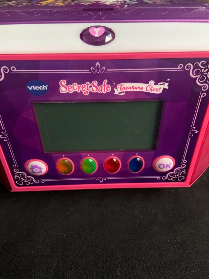 VTech Electronic Secret Safe Treasure Chest Kids Toy Learning Games Children - Image 2 of 4