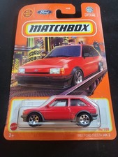 2024 Matchbox 94100 1983 Ford Fiesta Mk 2 Red 1st Edition Near Mint