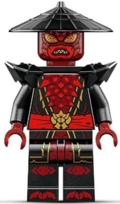 LEGO Ninjago Dragons Rising Season 2: Drix Minifigure with Katana