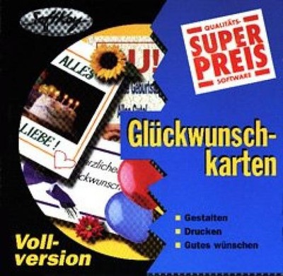 Softkey - Glückwunschkarten. Cd- Rom Für Windows 3.1/95. Gestalt CD #G1995464