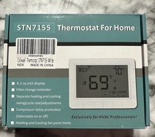 Programmable Thermostat Multi Stage, Extra La...