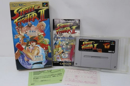 Street Fighter II: The World Warrior (Japanese Ver.) - Nintendo Super Famicom