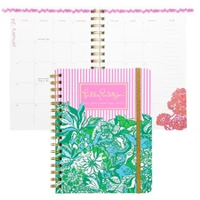 Lilly Pulitzer Monthly Planner 2023-2024 Large Agenda Dated Calendar NO DAILY