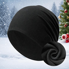 Winter Warm Cap Windproof Fleece Hat Skull Cap Cycling Beanie Hat for Men Women