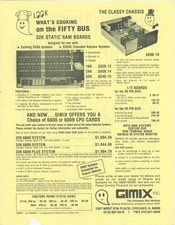1980 GIMIX 6800 6809 SS50 SS50C Computer 32K ...