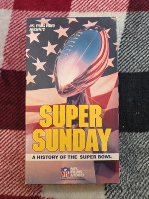 Super Sunday - A History of the Super Bowl (VHS) Buy 2 Get 1 Free + Free S&h 
