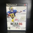 NCAA 06 Football Sony PlayStation 2 PS2 CIB Complete Tested Working