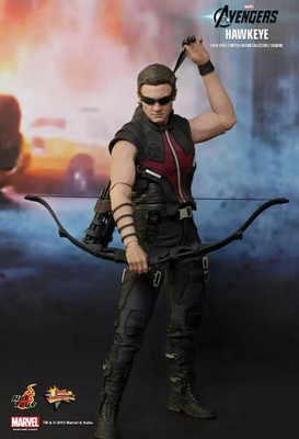 1/6 HOT TOYS Figur MMS172 MARVEL AVENGERS HAWKEYE CLINTON BARTON Sideshow