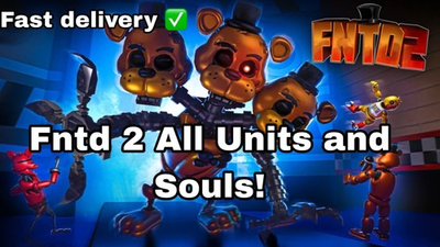 #ad #ad All Units amp; Souls Fntd 2 Five Nights Tower Defense 2 Roblox $10.98