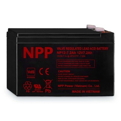 NPP Bleiakku NP12-7.2Ah 12V 7.2Ah Industriebatterie