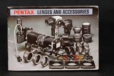 Original 1982 Pentax Lenses and Accessories Guide