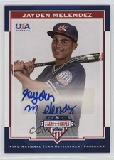 2017 Panini USA Baseball Stars & Stripes /399 Jayden Melendez #43 Auto 0i76