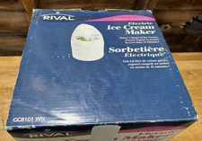 Rival Electric Ice Cream Maker GC8101 Home Dessert Appliance