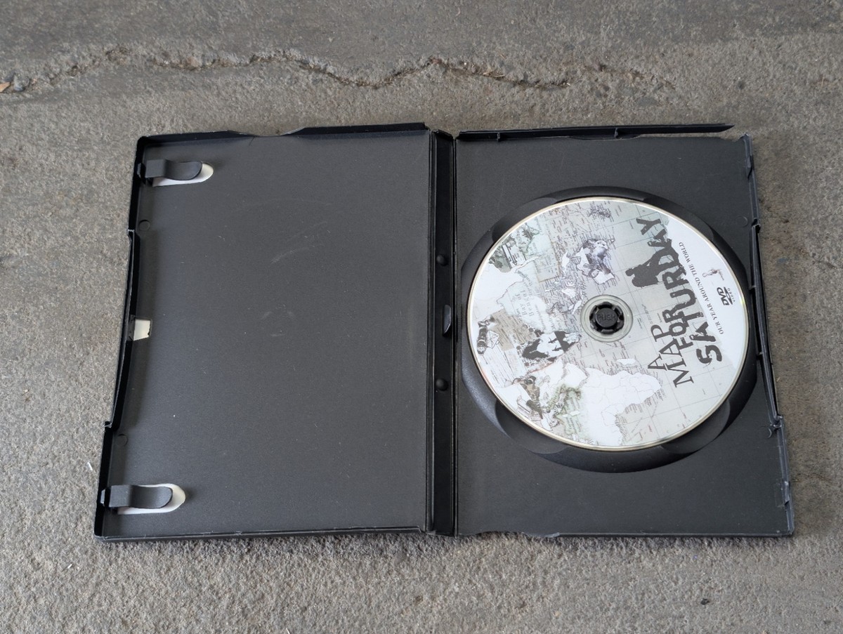 a Map for Saturday DVD - Travel Backpacking Documentary Movie for