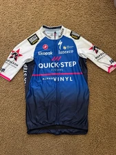 CASTELLI QUICKSTEP ALPHA VINYL 2022 COMPETIZIONE JERSEY SMALL