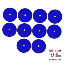 Class A 3-3/16" Round Reflector with Center Mounting Hole Trailers, 10 Blue