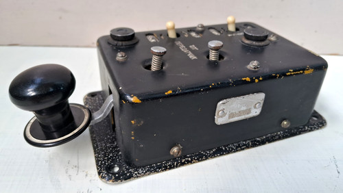 Antique Aircraft Telegraph Key Morse P-15 Radio Tu-22 Bomber Soviet Russia USSR