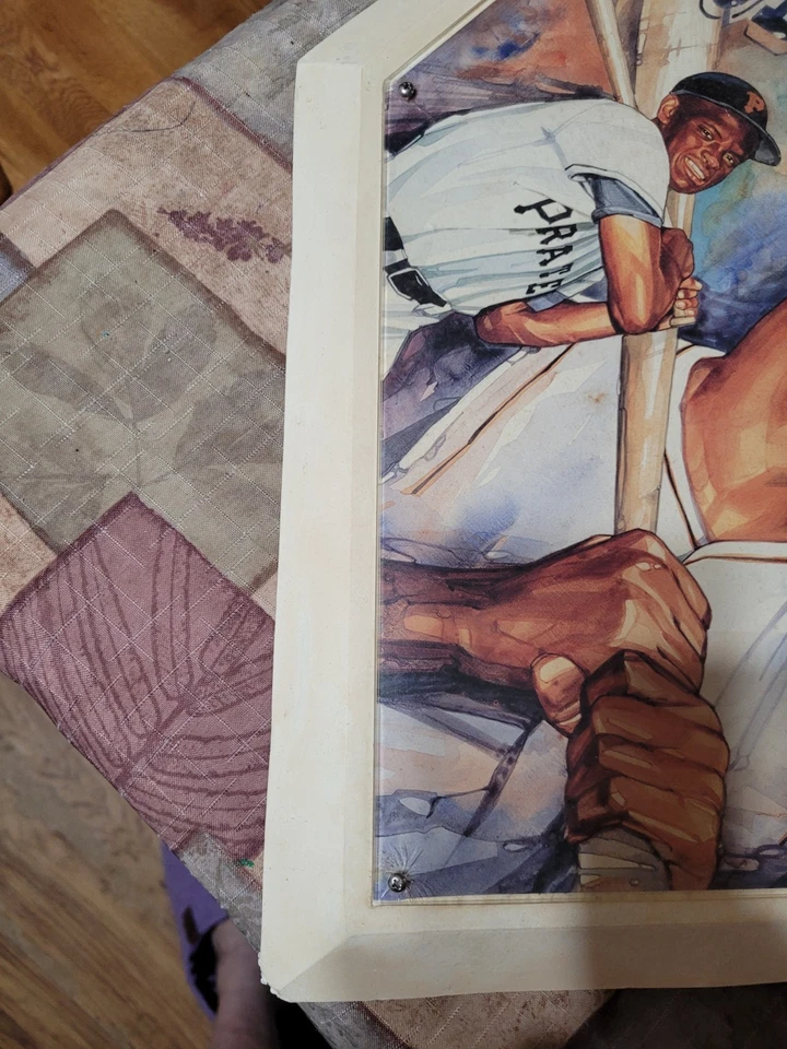 Placa Home Plate Roberto Clemente Foto 3 de 4