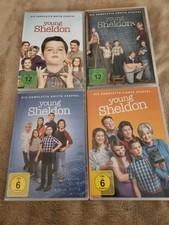 Young Sheldon Staffel 1-4 DVD-Box Deutsch Sehr Gut Gebraucht Zustand