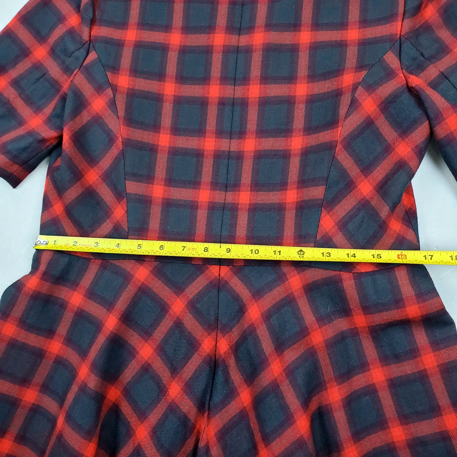 Pendleton 100% Wool Red Plaid Cunningham Tartan J… - image 14