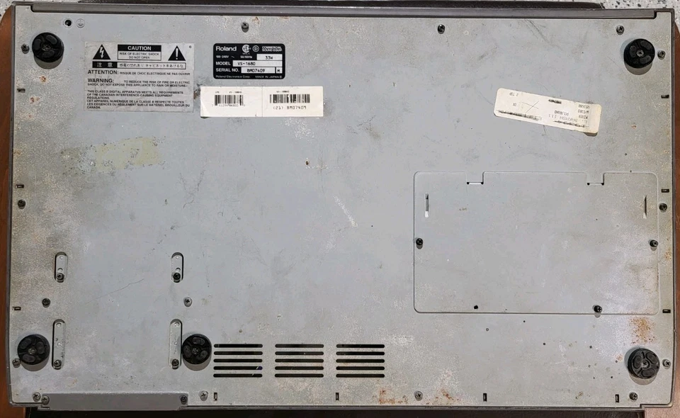 Roland VS-1680 Digital Studio Workstation - Gray - For Parts, See Description - Image 4 of 4