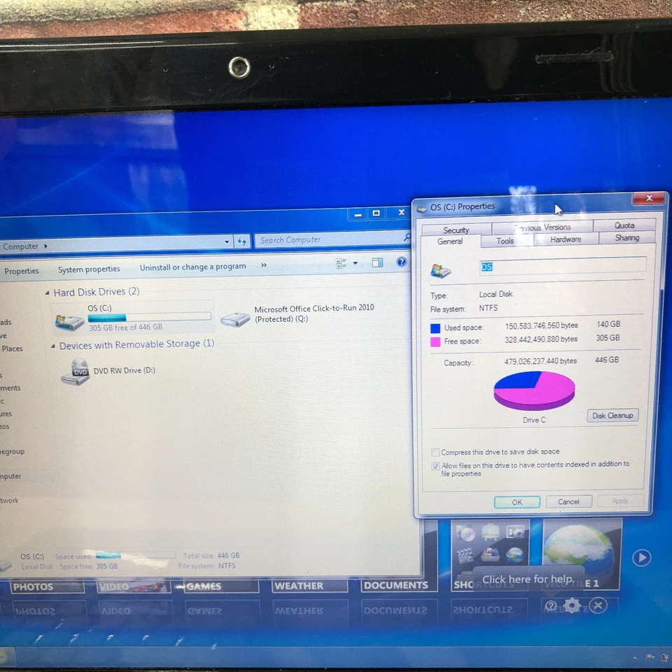 Dell Inspiron N7110 Retro Gaming Laptop i3-2350M 2.30GHz 4GB RAM (Windows 7) - Image 4 of 4