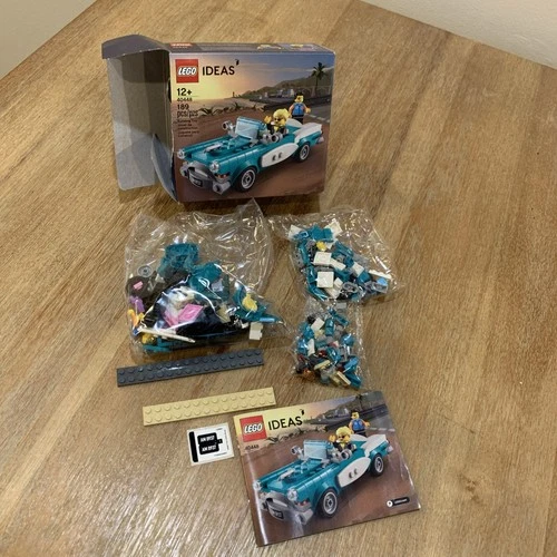 Lego Ideas 40448 Vintage Car Opened Box With Sealed Bags