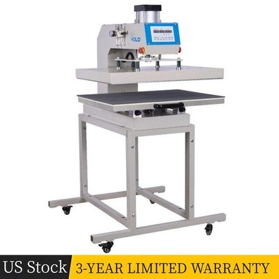KILO 24x32 Large Format Pneumatic Heat Press Machine Single Station 220V No Plug