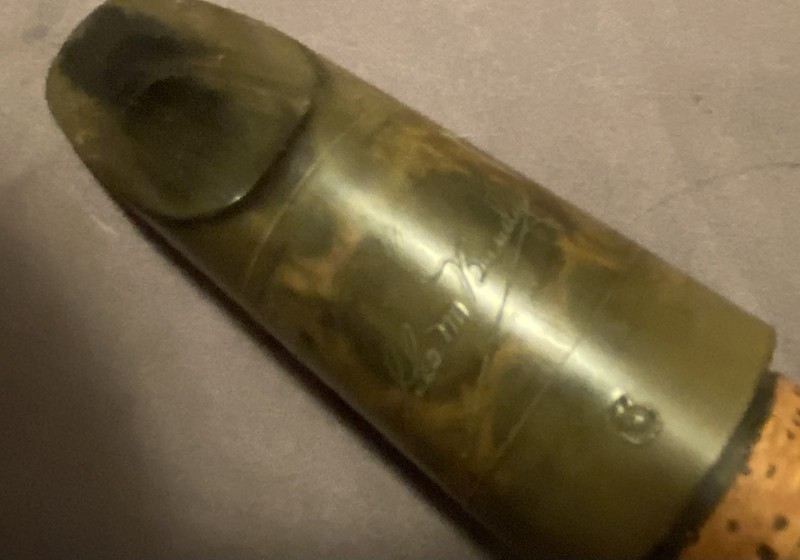 The Geo. M. Bundy signature 3 ebonite Bb clarinet mouthpiece