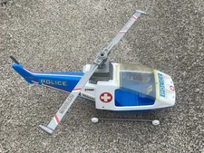 Empire Toys Police Rescue Helicopter Six Million Dollar Man Compatible MEGO 70s