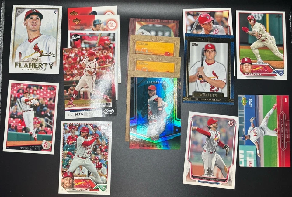 Lote 160+ Cartas Cardenales Rol Walker Arenado Edmonds Molina Chris Carpenter Foto 2 de 4