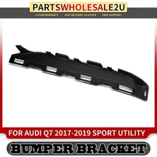 Front Right Lower Bumper Face Bar Cover Support for Audi Q7 2017-2019 Plastic