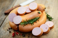 Fleischwurst im Ring Fleischwurstring Kringel Wurst  800 g &euro; 14,90/kg