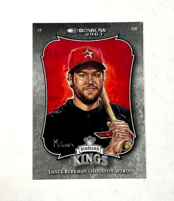 Lance Berkman Roy Oswalt Lot of 3 Donruss Diamond Kings Series /5 Houston Astros