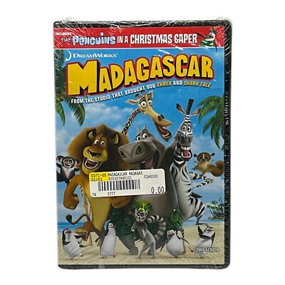 Madagascar (DVD, 2005, Full Screen) Dreamworks - Ben Stiller - Chris Rock - NEW!