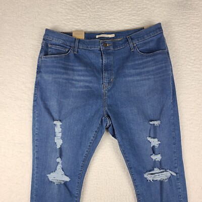 Levi's 720 Jeans Womens 20W High Rise Super Skinny Medium Wash