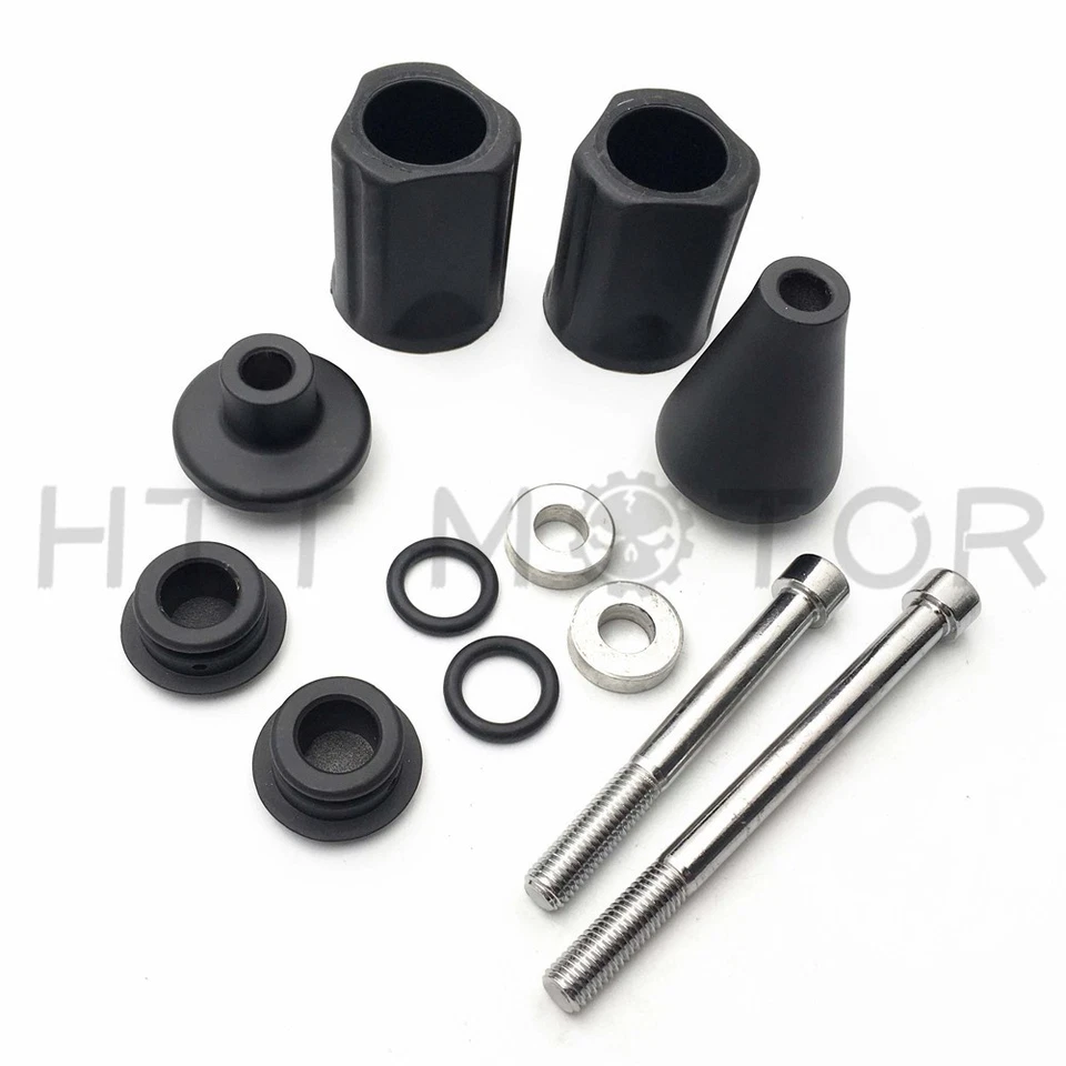 Protección contra choques deslizante de marco negro HTTMT para BMW S1000RR 2013 BMW HP4 2010-2013 Foto 4 de 4