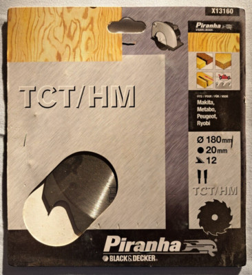 Piranha - X13160 - TCT/HM -   180mm720mm Loch - 12 Zähne -  NEUWARE/OVP 