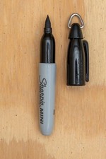 Mini black EDC Tool, G10 Pen, Paracord Tool, Marlin Spike, Tactical Sharpie