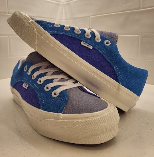 Vans Vault OG Lampin LX Tri-Tone Dazzling Blue Mens Size 9 Womens