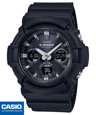 CASIO GAW-100B-1AER GAW-100B-1A G-SHOCK BIG CASE Tough Solar  RADIOCONTROL Negro