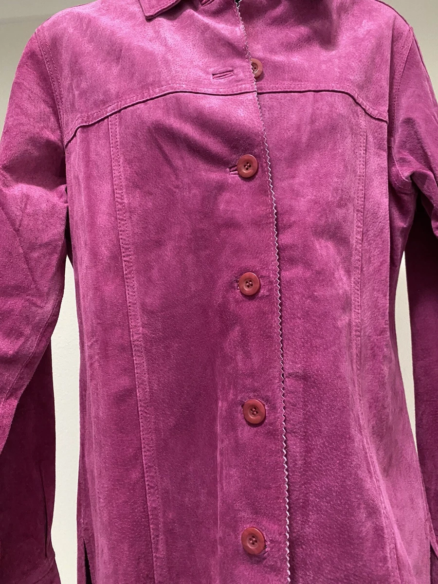 Bagatelle pink leather jacket clearance