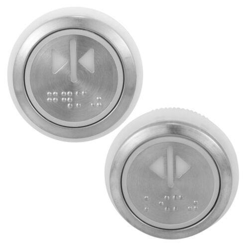 2pcs Elevator Replacement Buttons Elevator Round Push Button Lift Open Close - Picture 1 of 12