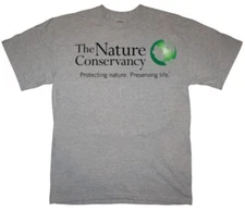 Nature Conservancy charity t-shirt