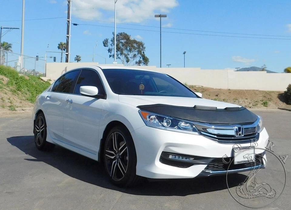 Sujetador capó máscara coche para Honda Accord Sedan 2016 2017 Foto 3 de 4